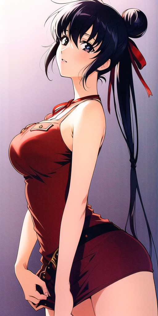 06313-1135200539-, LisaPacifist, large breasts, standing, solo, twintails, single_hair_bun,  sundress, masterpiece, best quality, detailed face,.png